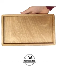تخته سرو چوبی لبه دار 26×16