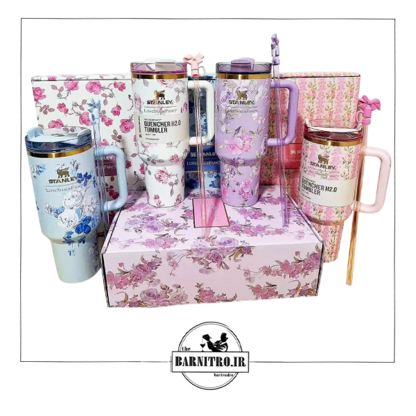 ماگ کادویی استنلی مدل Quencher flowery