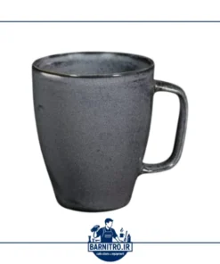 ماگ رومیزی دسته دار طوسی