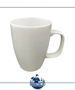 ماگ رومیزی دسته دار سفید