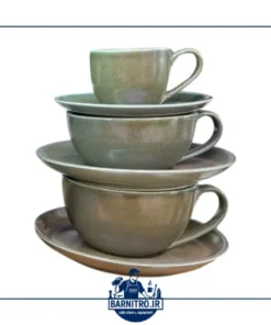 دست فنجان (کاپ) قهوه سبز (reactive) کافه‌ رستوران | اسپرسو، کاپوچینو و لته